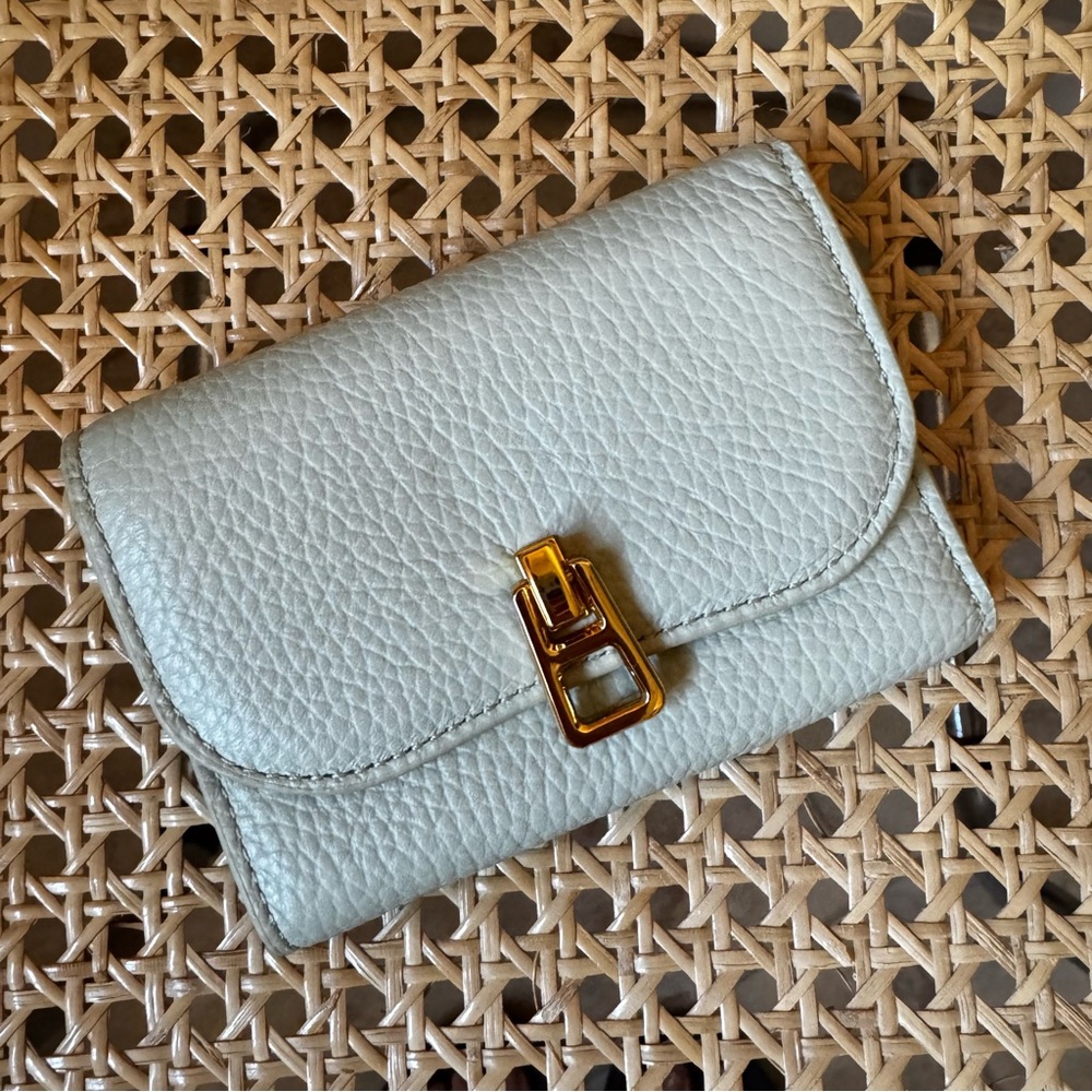 Coccinelle Magie Wallet in Celadon Green